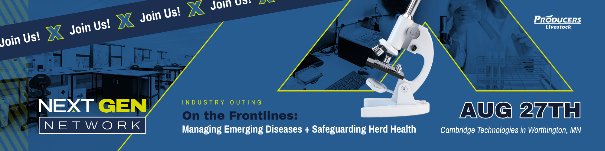 Producers Livestock's Next Gen Network Industry Outing to Cambridge Technologies